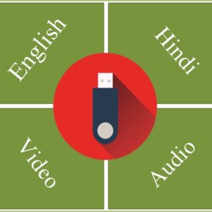All In One - Pendrive 64 Gb (English & Hindi - Audio & Video)